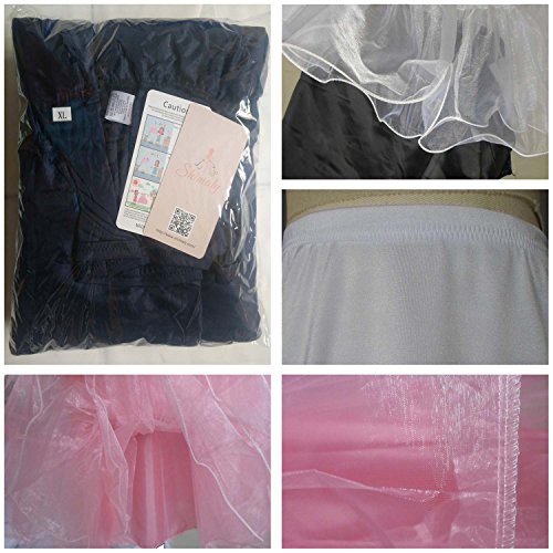 Image of Women's 50s Vintage Petticoat 26 inch Crinoline Rockabilly Tutu Skirt Slip S-3XL