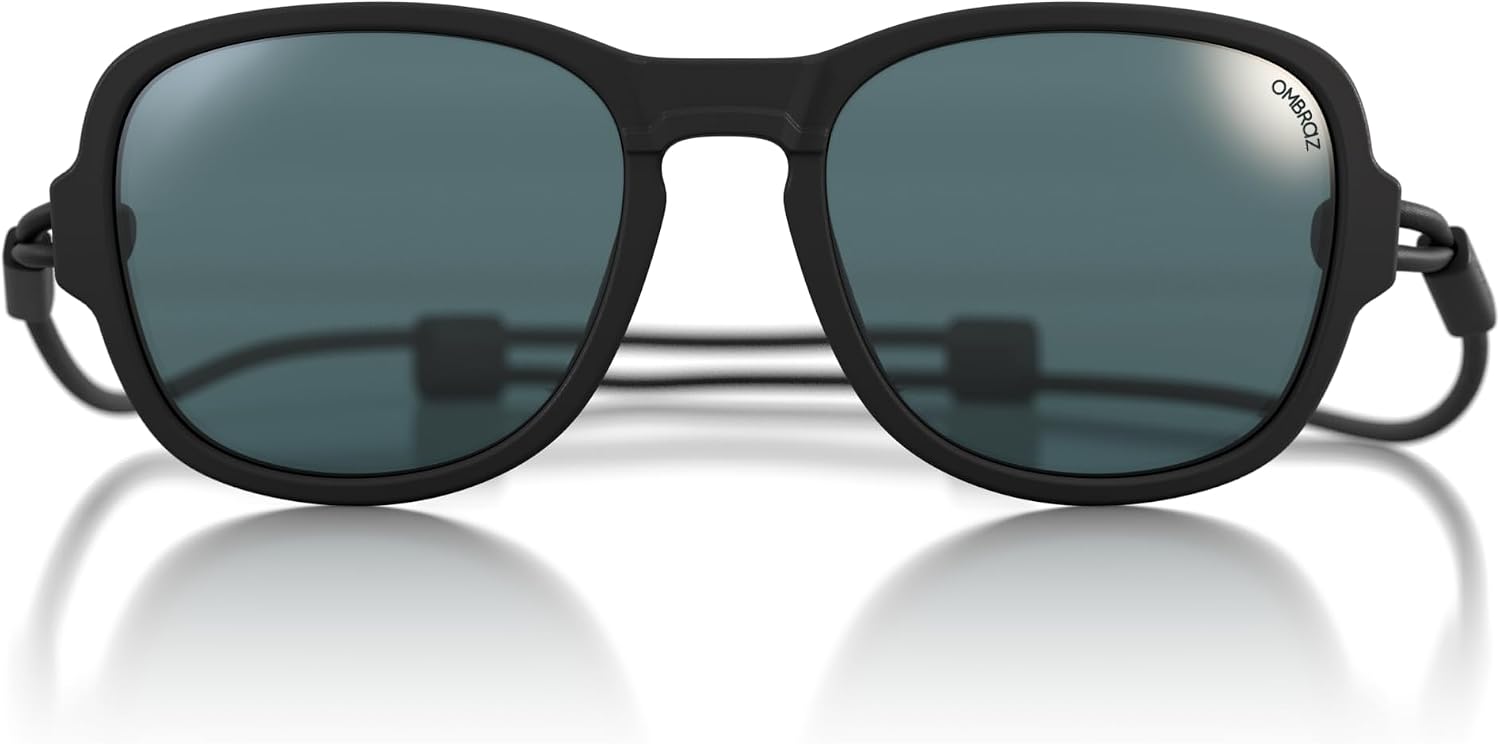 Ombraz Armless Sunglasses – Teton, Regular – Retainer Cord, UV 400, ANSI Z87.1 – Hike, Bike, Climb, Paddle image 2