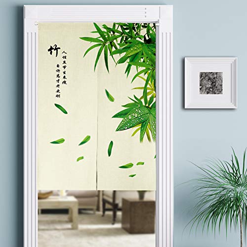 HUALEMEI Japanese Traditional Doorway Curtain,Feng Shui