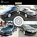 TangMiGe 4-Pack Hubcaps Wheel Covers Compatible with Ford Fusion 2010 2011 2012, AE5Z1130D, 17 inch 17