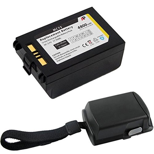 Artisan Power Replacement Extended Battery & Door Bundle for Motorola/Symbol MC75 & MC70 Series.