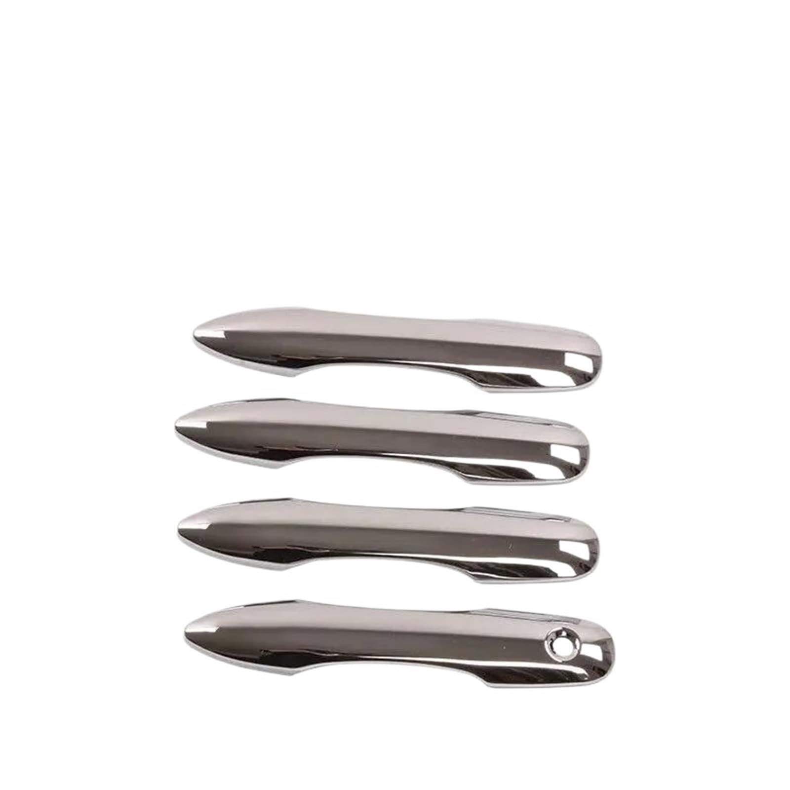 Cavinbdz Silver For Toyota For Corolla For Auris E210 2019-2022 Car Exterior Door Handle Cover Trim Sticker (,1 Hole)