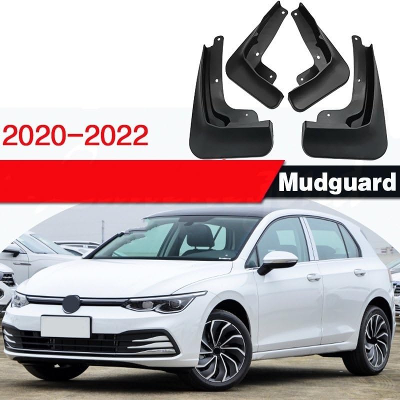 Guardabarros de coche para VW Golf 8 MK8 2020 2021 2022 protectores contra salpicaduras 2