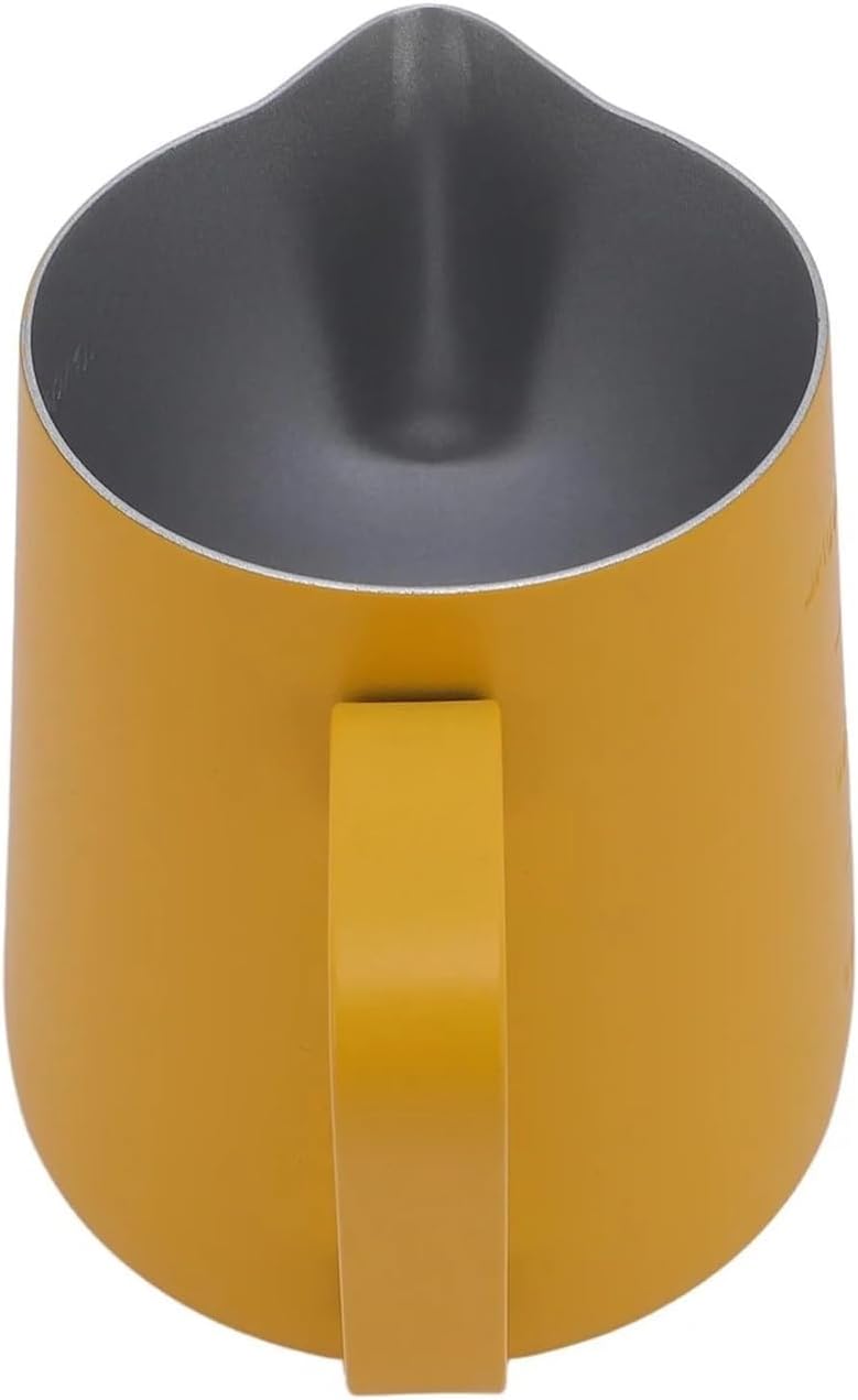 300ml 500ml Milk Frothing Pitcher With Scale Latte Art Cup Coffee Accessories For Home Cafe Restaurant(500ML)