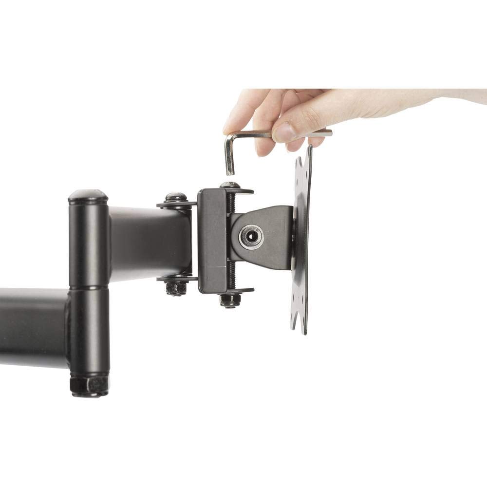 Digitus Soporte Dual con Sujeción Inclinable para Monitores 15"/27" VESA 100x100 Max 16Kg