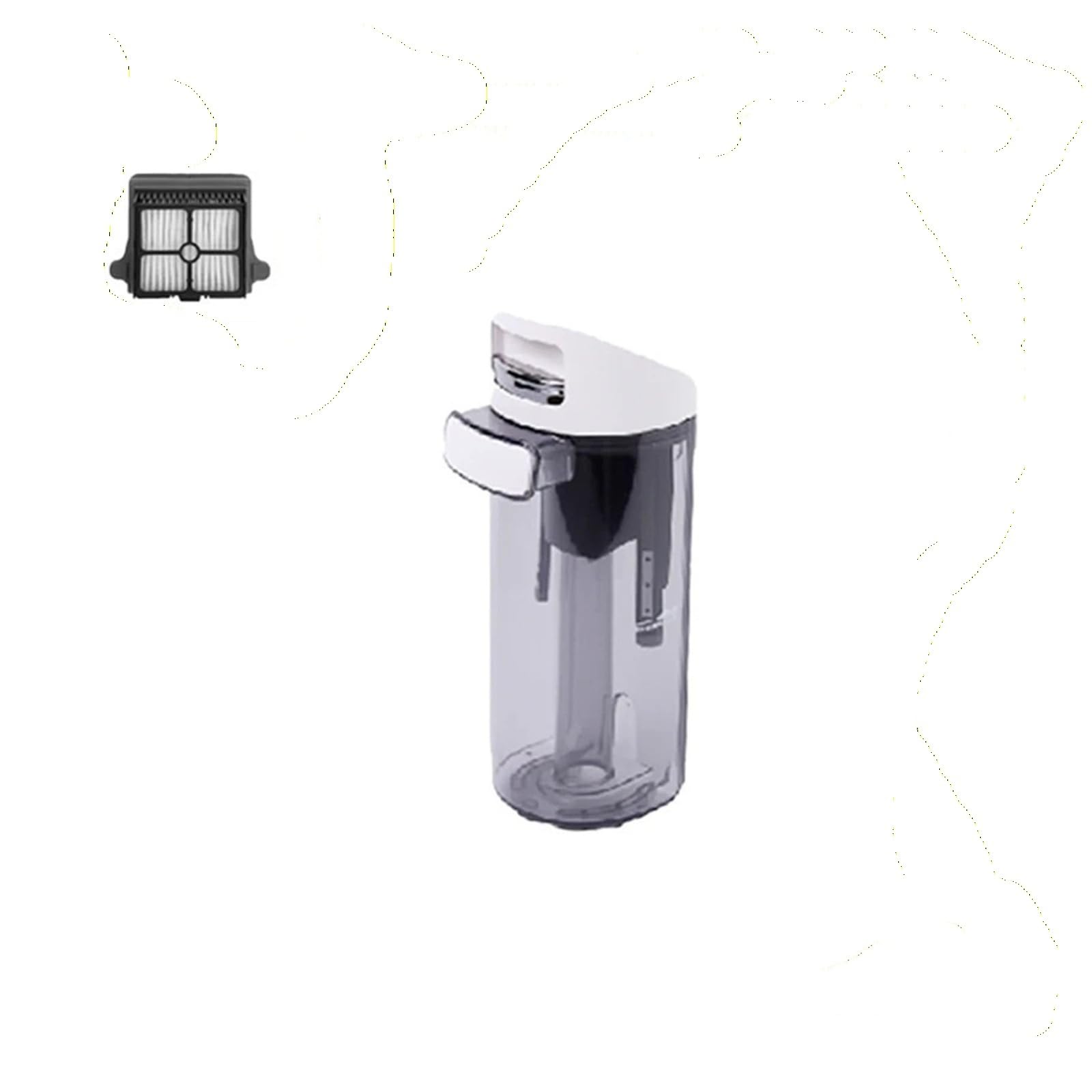 Nettoyeur vapeur Tineco FLOOR ONE S7 STEAM réservoir eau sale aspirateur