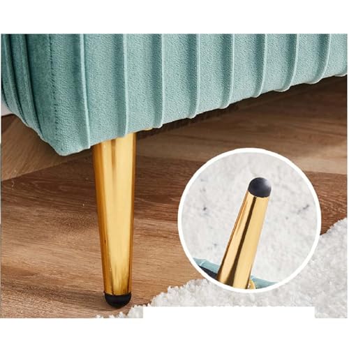 Coffre de rangement velours et banc de lit moderne pour décoration maison