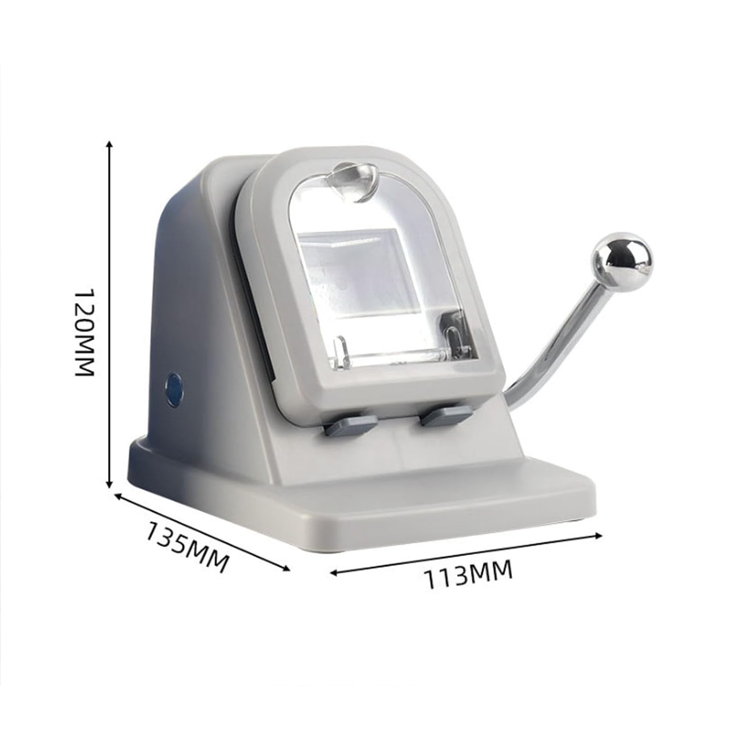 Taglierina Per Magneti Da 2 X 2 Pollici, Strumento Di Perforazione Quadrato Da 61 X 61 Mm Per Magneti Da 50 X 50 Mm, Compatibile Con Carta Fotografica E Cartoncino.
