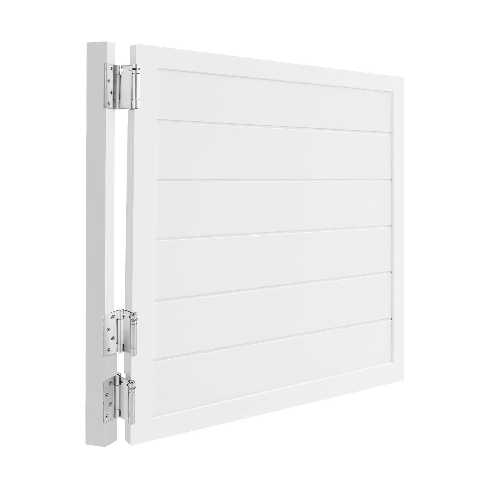 Porta a Battente in Legno, Porta da Saloon oscillante, Singola Porte Battente Interne Porte a Mezza Vita per Bar, Giardino e salotti, con Chiusura Automatica(White,30.7"x39.4"(78x100cm))