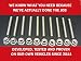 Ford 6.8 Liter V10 Stainless Exhaust Manifold Studs, Stud Kit (one side)
