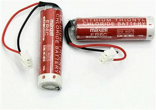 Miniatura 6 de MEELER - 2 piezas ER6C PLC batería 1800mah 3.6V para MAXELL reemplazo para FX F2-40BL FX1N PLC con enchufe, ER6C AAF2-40BL