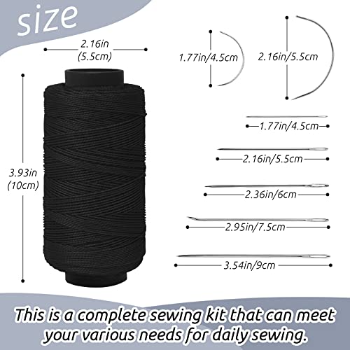 Kit de Hilos para Coser JeogYong, 2 unidades, Poliéster, Negro miniatura 2