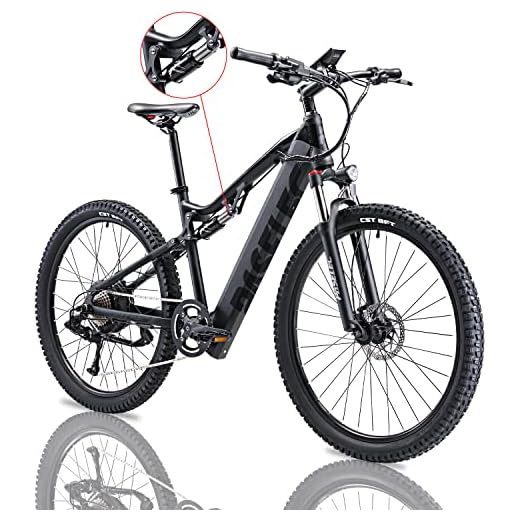 Where to Buy Bikes near Me: Beginners Guide to buy E-bike - Cruiser Bikes, Huffy bikes PASELEC Electric Bikes for Adult, Electric Mountain Bike, E-Bike Moped with 48V 13ah Lithium Battery,500W Professional E-MTB (Black)