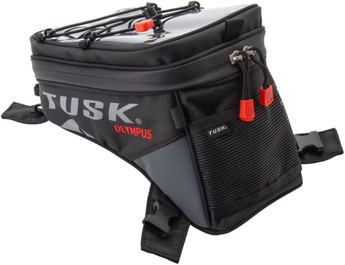 Tusk Olympus Tank Bag Small Black/Grey for Yamaha TW200