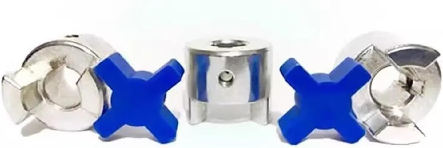 L Type Coupling L070 D35L51 Inner Hole 10/12/14/15/16/17/18mm 2 Jaw Star Couplings High Torque 1Pcs(10x10mm)