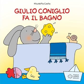 Hardcover Giulio Coniglio fa il bagno [Italian] Book