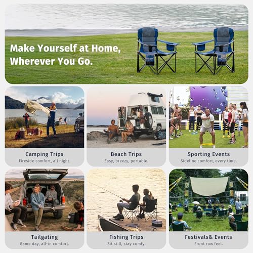 EAST OAK Oversized Camping Chair CC02BU2 の商品画像 2