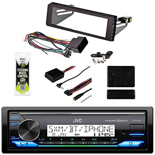 JVC Stereo Install Adapter Dash Kit Compatible with Marine Harley Touring
