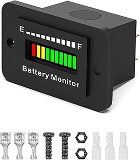 12V 24V 36V 48V 60V 72V Golf Club Cart Battery Monitor Meter for Yamaha