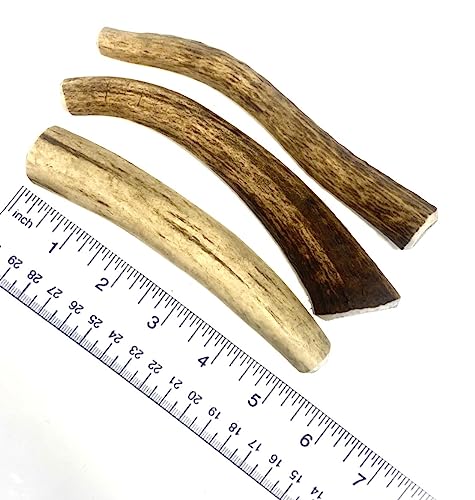 Split Antler Dog Chews Mini x 3 (Weight -Mini Split 17-24g) - Image 2