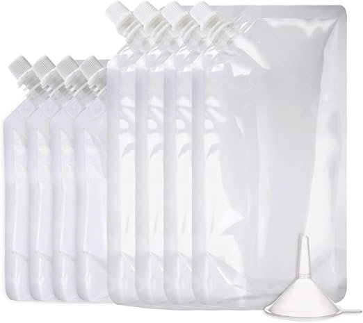 liquor pouches amazon