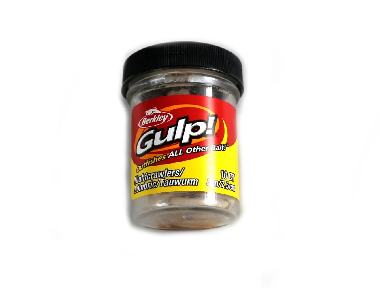Berkley Gulp! Alive Arenicola 4'' (10 Cm) - Leurres Souples Imprégnés Naturel Brown - Lot Pour Pêche Mer Truite Bar