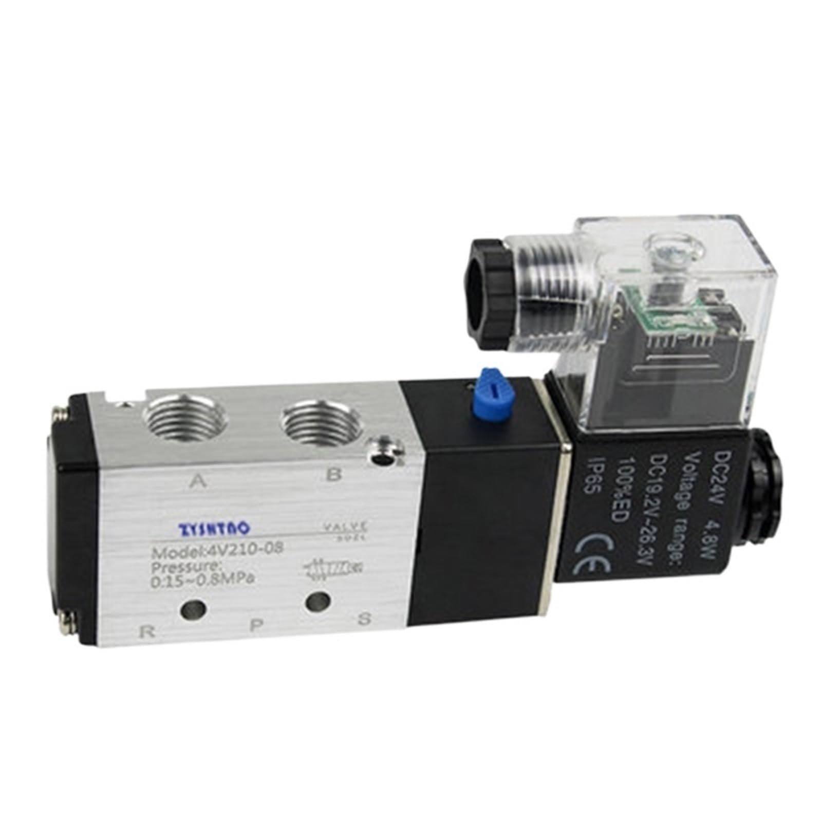 Elettrovalvola Pneumatica 1/4 5/3 Centri Di Pressione 24Vdc Mindman S220 8445340133094 - Foto 8