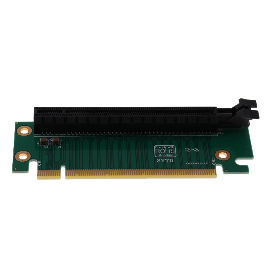 Meri Shopp PCI-Express 16x Riser Card 90Degree Right Angle Riser Adapter Card for 2U-picture-17