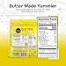 Healthier Comforts Butter Powder | Dehydrated, Shelf Stable Butter | Kosher, Gluten Free, Non-GMO | Popcorn, Baking, Seasoning | Made in USA (12oz)