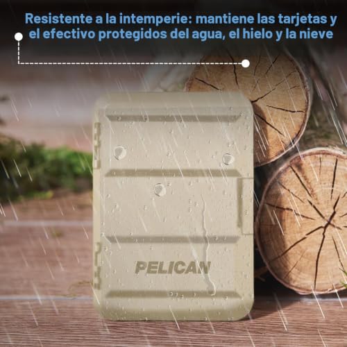 Cartera MagSafe iPhone 15 Pro Max tarjetero rígido desmontable Pelican 3