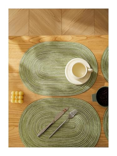 Ensemble de 4 sets table lavables marron, le cadeau parfait pour la cuisine - 4