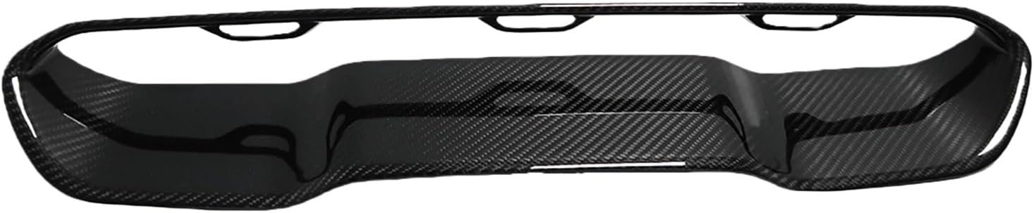 Carbon Fiber Engine Hood Bonnet Vent Scoop Compatible for Dodge Ram 1500 2019-2024 Air Outlet Cover Trim Car Accessories