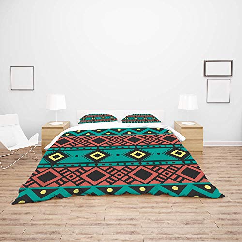 Parure de lit King de qualité supérieure en polyester souple et confortable