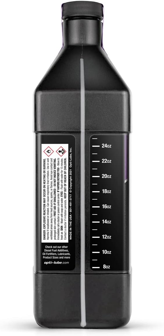 Opti-Lube XL Xtreme Lubricant Diesel Fuel Additive: Each Quart Treats up to 320 Gallons (2 Quart Pack (Treats 640 Gallons))
