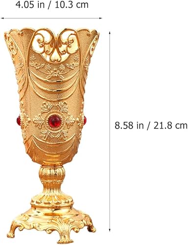 Miniatura 5 de Garneck 2 piezas de soporte para arreglos de mesa para decoración de escritorio, aleación, dormitorio, habitación, oficina, hogar, macetas, flores,