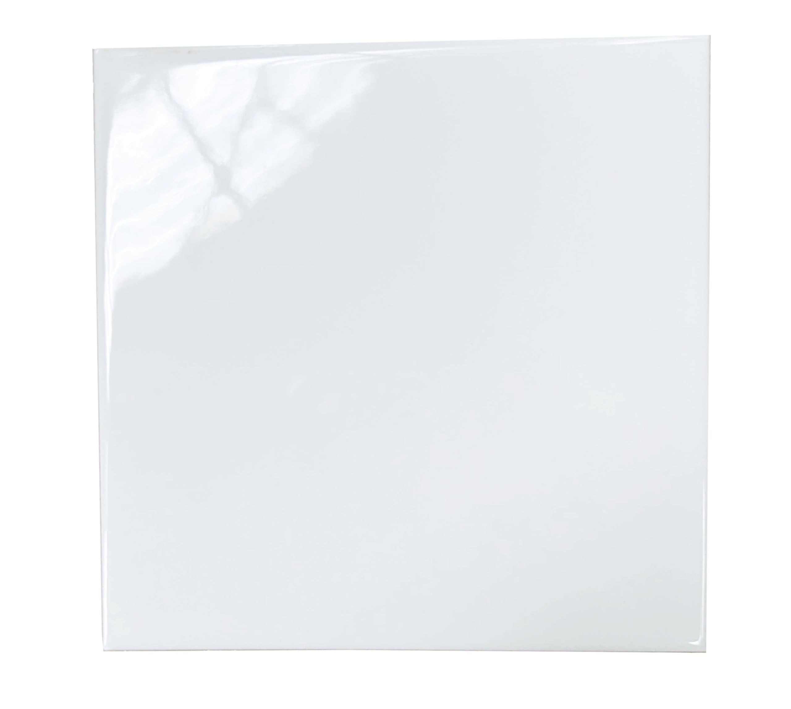 Azulejo de cerámica monocción Blanco brillo de 15x15 (BLANCO BRILLO) Precio por caja, 44 piezas, 1m2.