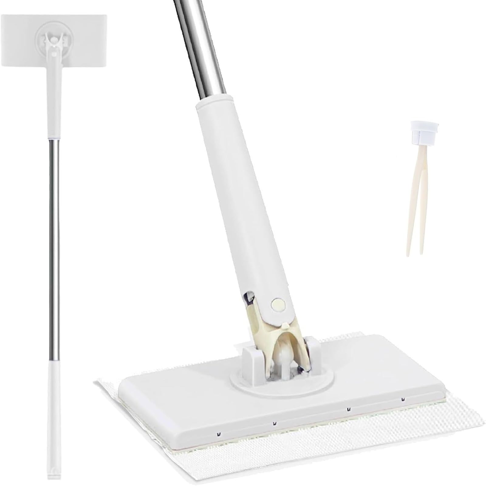 Amazon.co.jp: 乾湿両用モップ 70cm クイックルワイパー 多方向