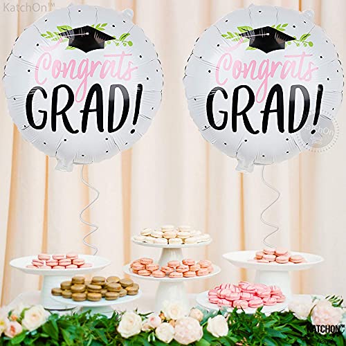 Image of Graduation Decorations 2026 | Big Congrats Grad Balloons - 18 Inch | Congratulations Balloons for 2026 Graduation Decorations | Graduation Party Decorations 2026, KatchOn