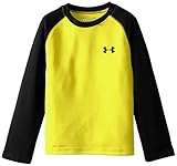 Under Armour Toddler Boys' Long Sleeve Tee Shirt, Sunbleached, 2T