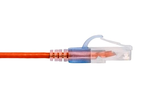 Vista 54 de Monoprice SlimRun Cat6A - Cable de conexión de red Ethernet, Blanco