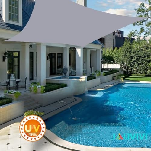 Voile d'ombrage imperméable haut de gamme protection solaire 2x4m
