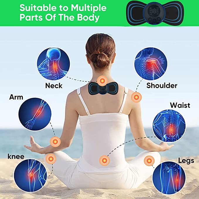 Raja Dhirj Wireless Portable Rechargeable Full Body Massage for Pen Relief Relief Neck Masajar with EMS Technology Raja Dhirj Wireless Portable Rechargeable Full Body Massage for Pen Relief Relief Neck Masajar with EMS Technology