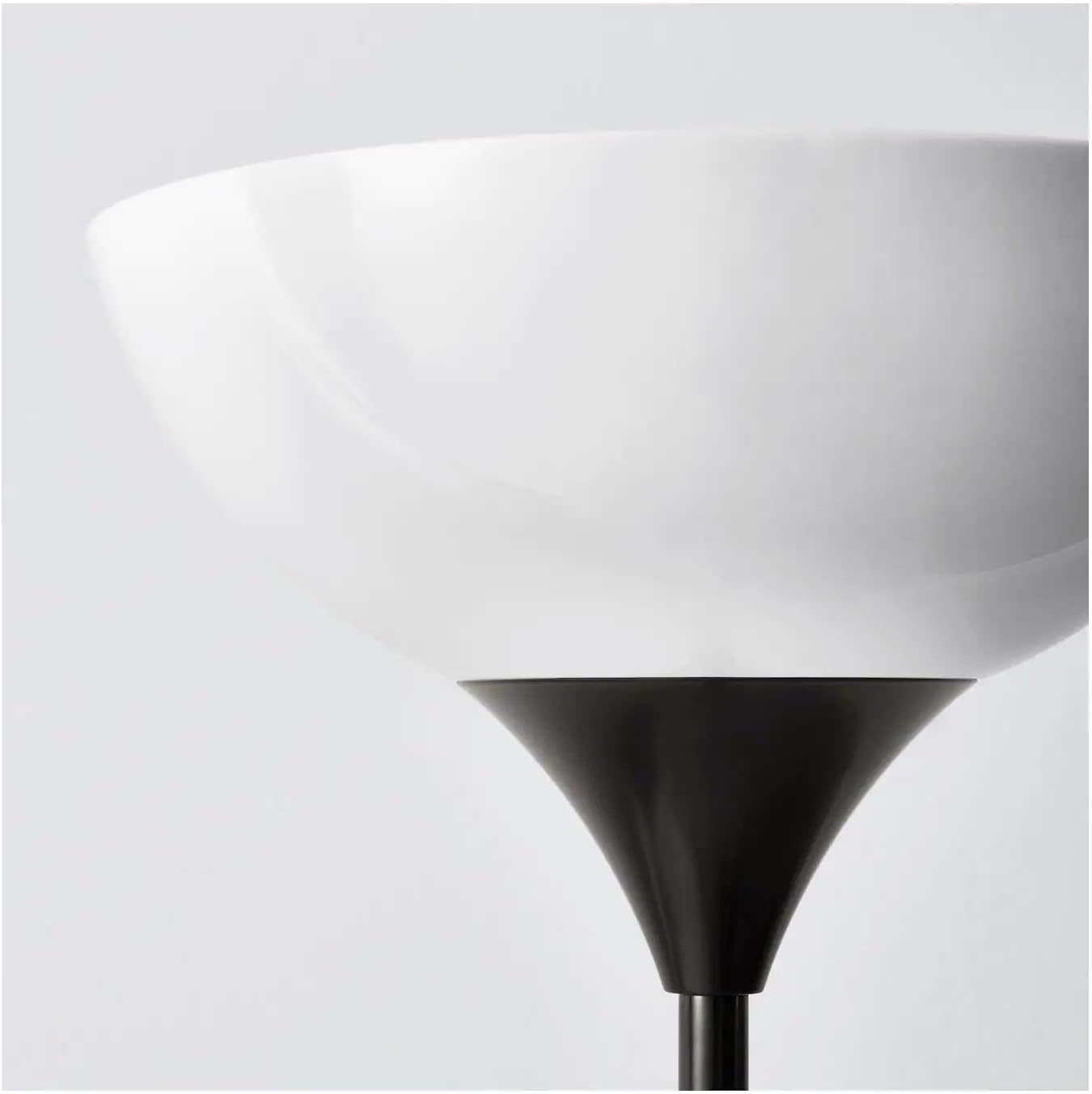 Ikea Not Floor Uplight/Reading Lamp, Black