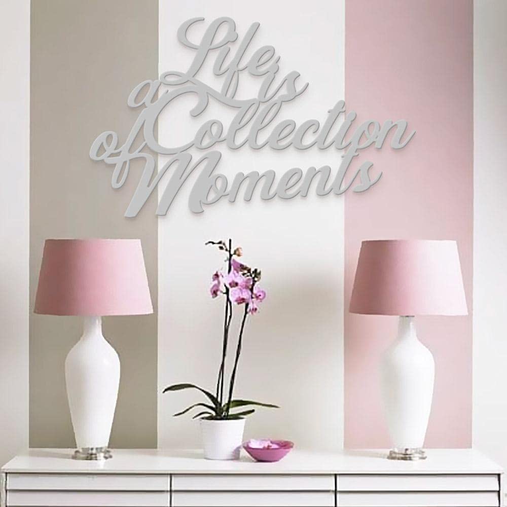 Declea Home Decor Letrero de madera Life is para la cocina, la casa, la tienda, decoración de pared de madera