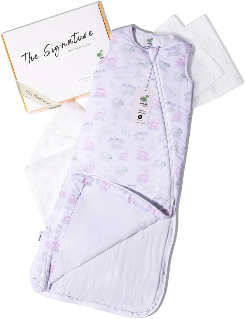 The Signature Bamboo Baby Sleep Sack | Wearable Blanket, Sizes S/M/L for 0–36 Months, TOG 1.0 OEKO-TEX Certified