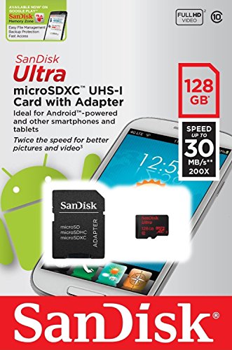 Tarjeta microSDHC SanDisk 16 GB con adaptador para cámara digital compacta 5