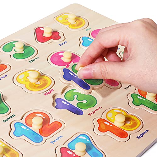 Gr Grinnnie 0005 Grinnnie Wooden Peg Puzzle thumb #4