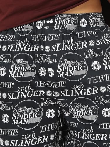 Image of Bewakoof Men's Cotton Modern All Over Printed Boxer Shorts