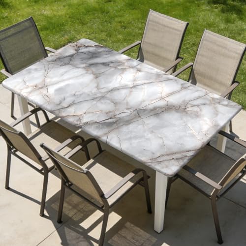 ARTSGOO Rectangle Fitted Table Cloth for 6 Foot Rectangular Folding Tables by ARTSGOO - Used condition - Image 5