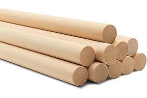Best Wooden Dowels 36 Inch Long for Crafts and DIY: Woodpeckers Hardwood Sticks